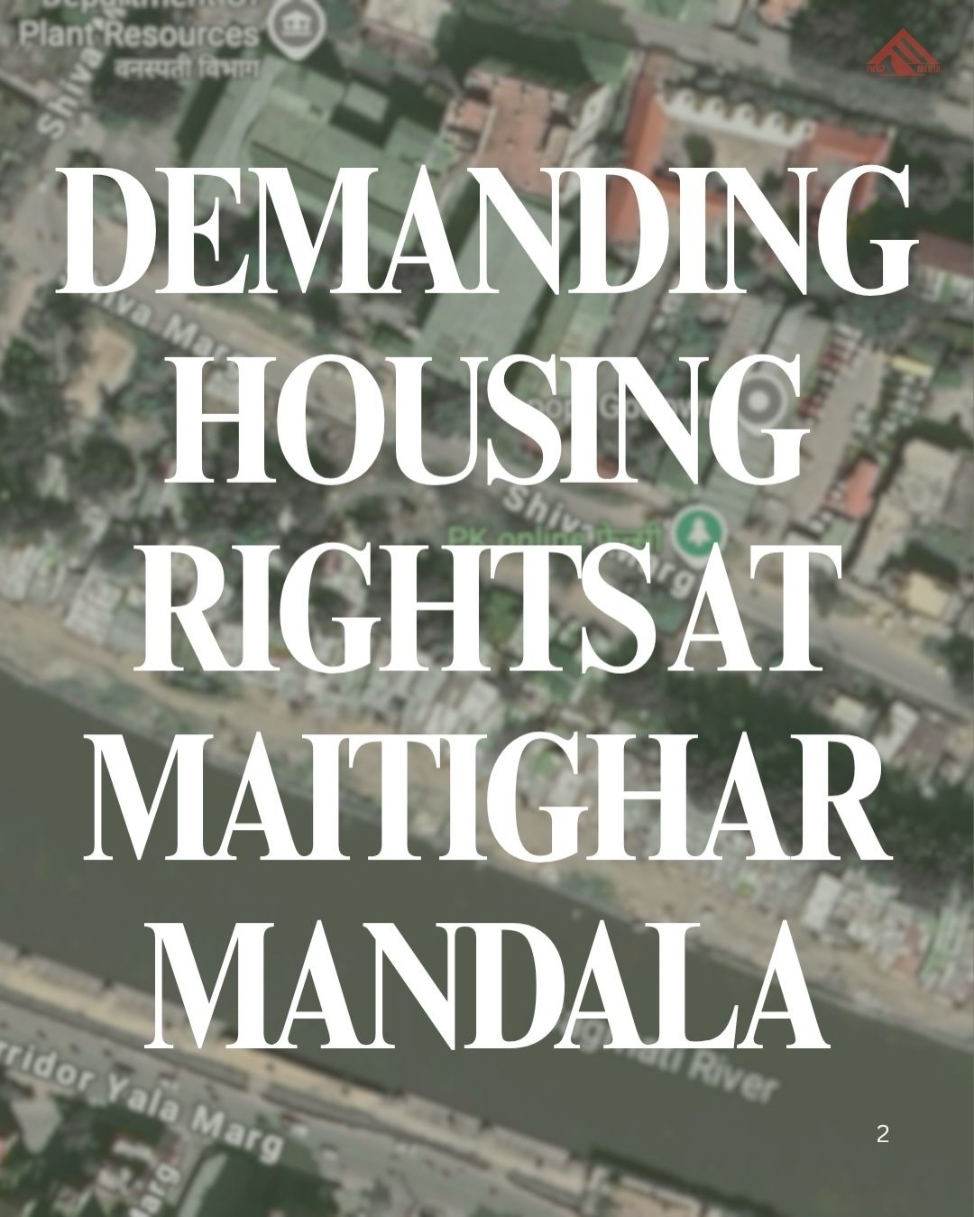 Hundreds of landless people staged a protest